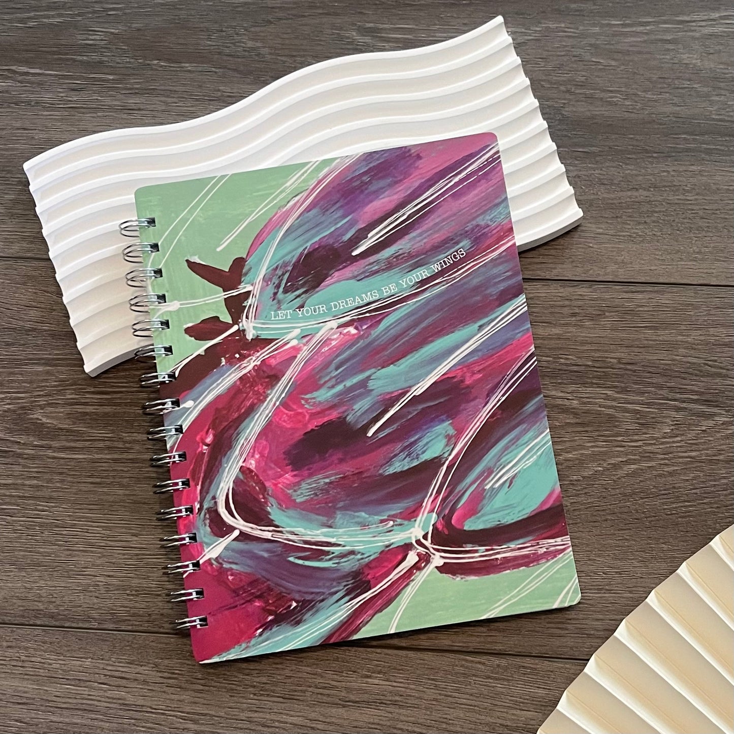 Let Your Dreams Be Your Wings Journal Notebook