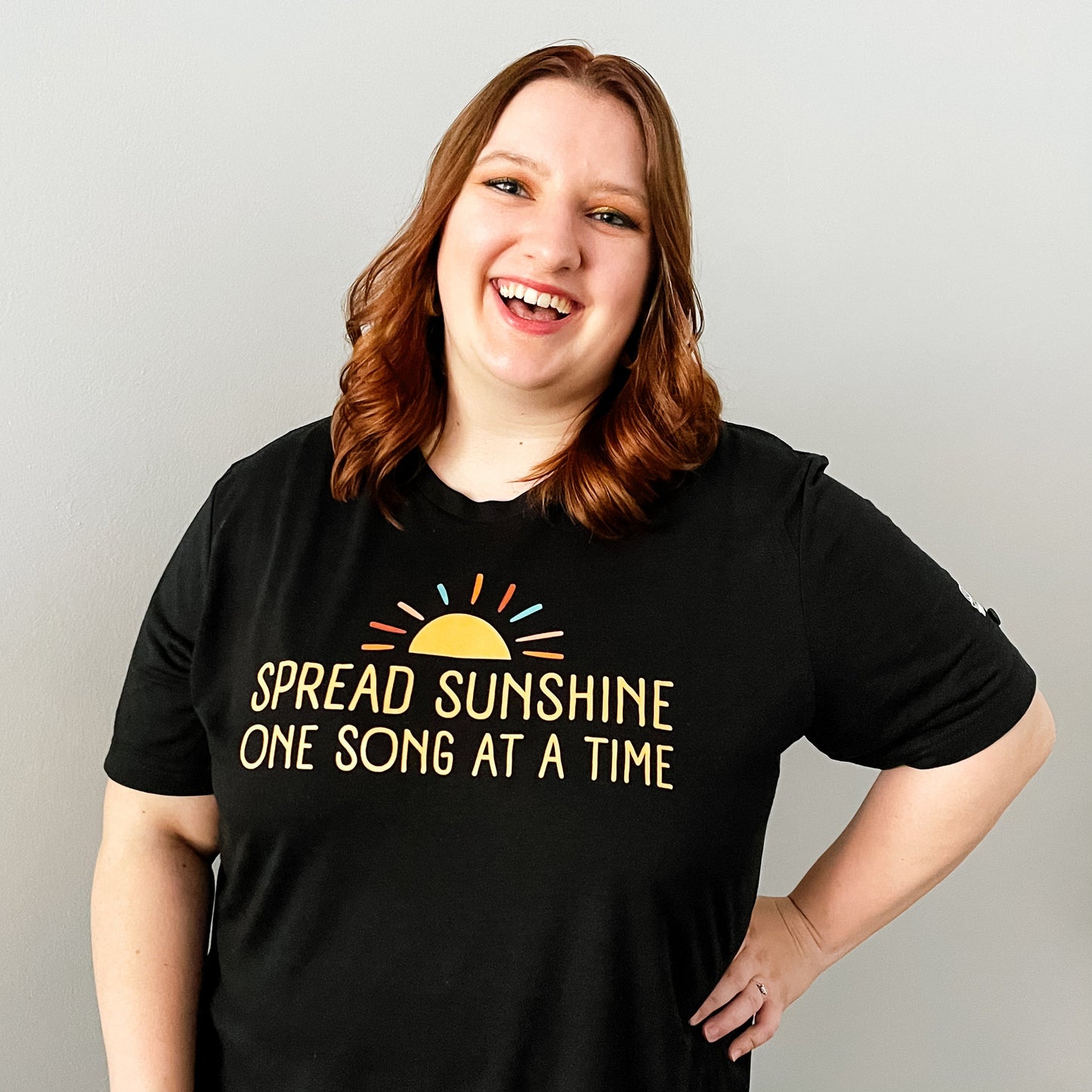 Anthem Threads® Spread Sunshine Song Tee - Black