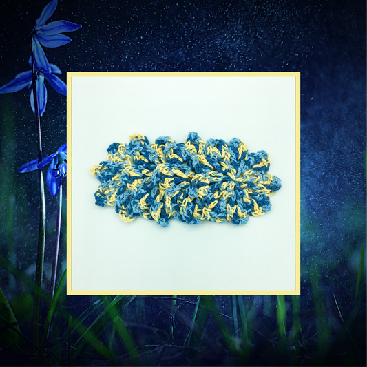 Crocheted Coaster Set - Bluebell