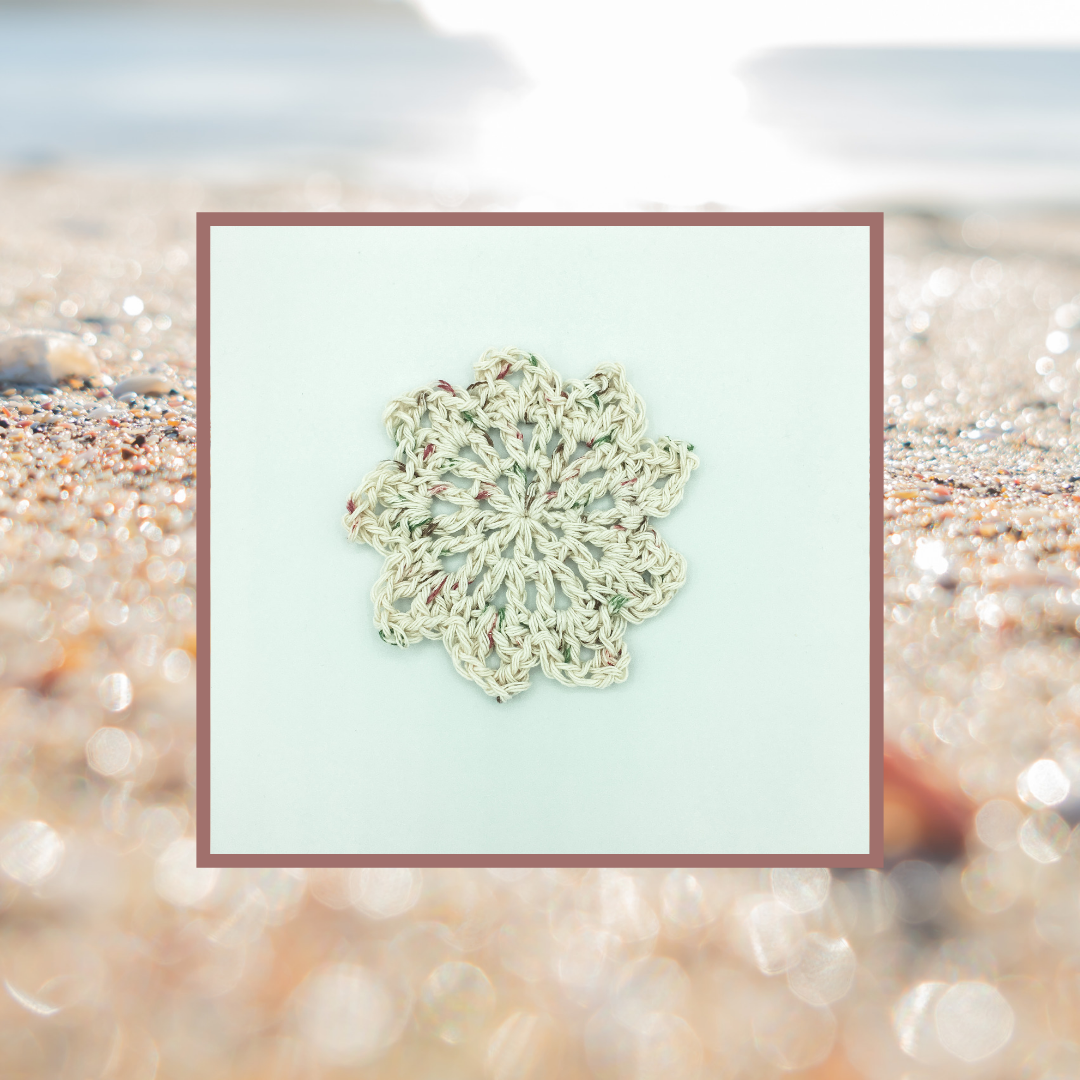 Crocheted Coaster Set - Precious Stone