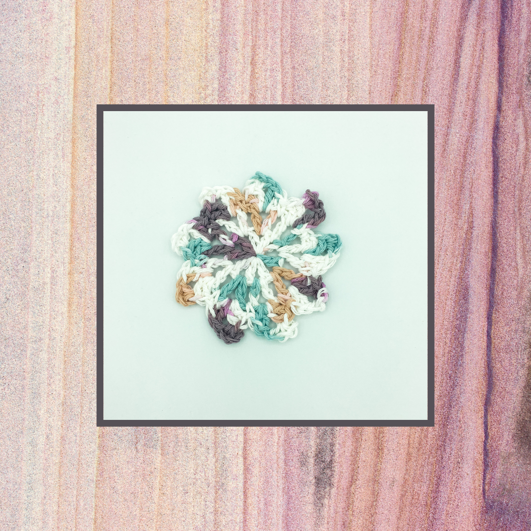 Crocheted Coaster Set - Sandstone