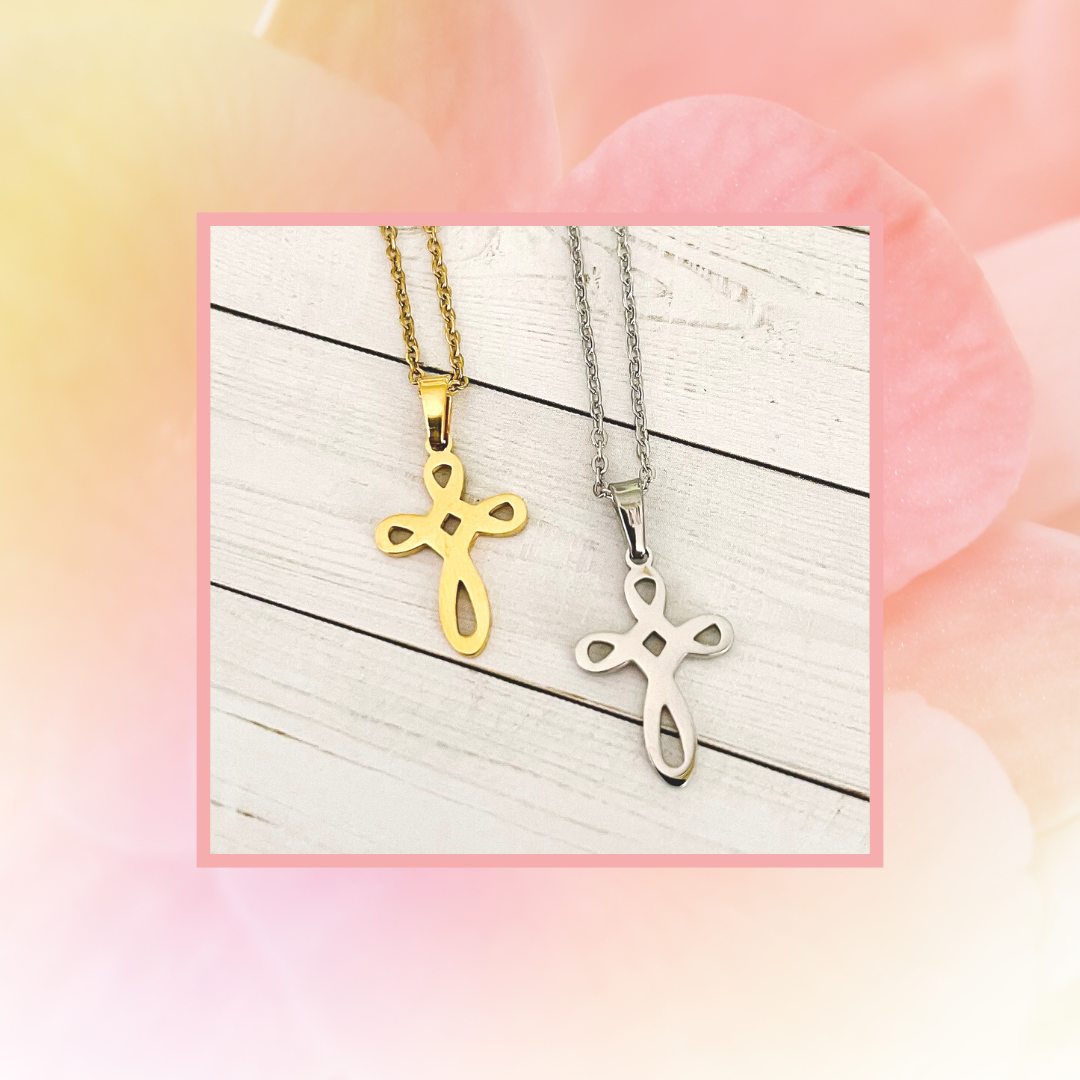 The Courage Cross - Gold & Silver