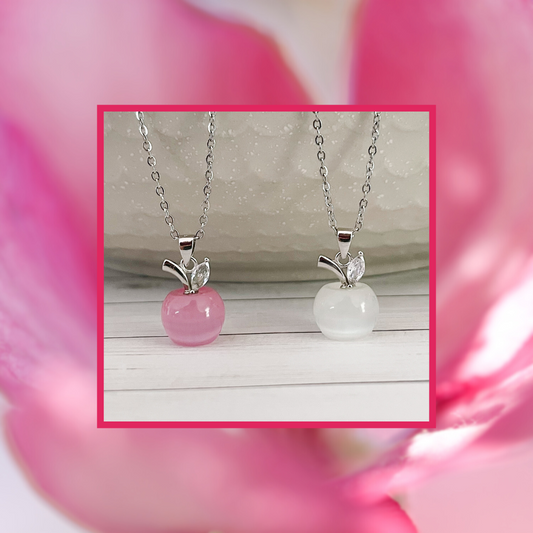 The Apple (Pink & White)