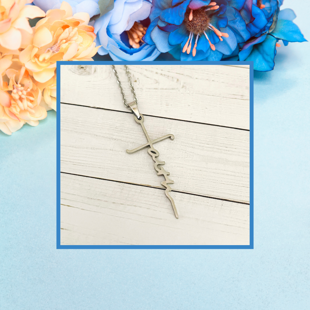 The Faith Cross - Gold, Silver, Rose Gold & Black