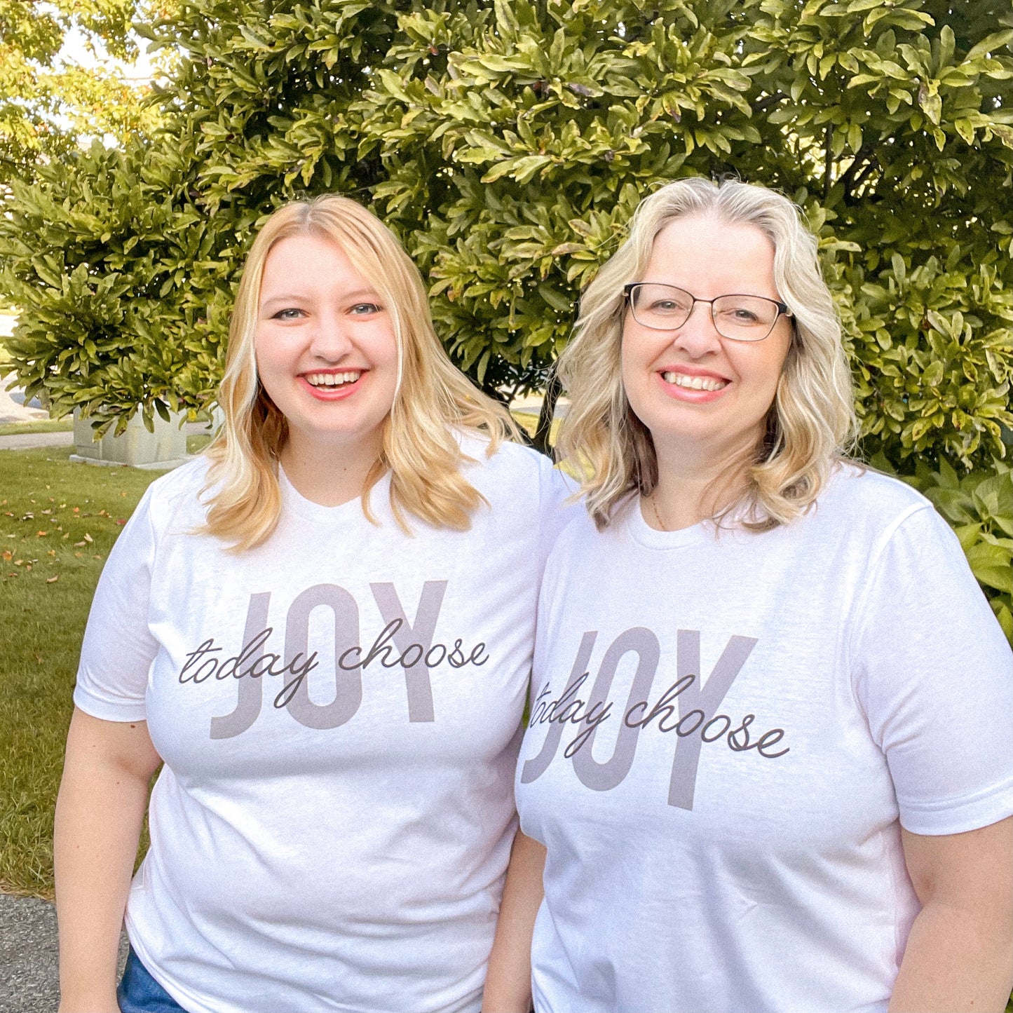Today Choose Joy Tee - White (M, L, XL)