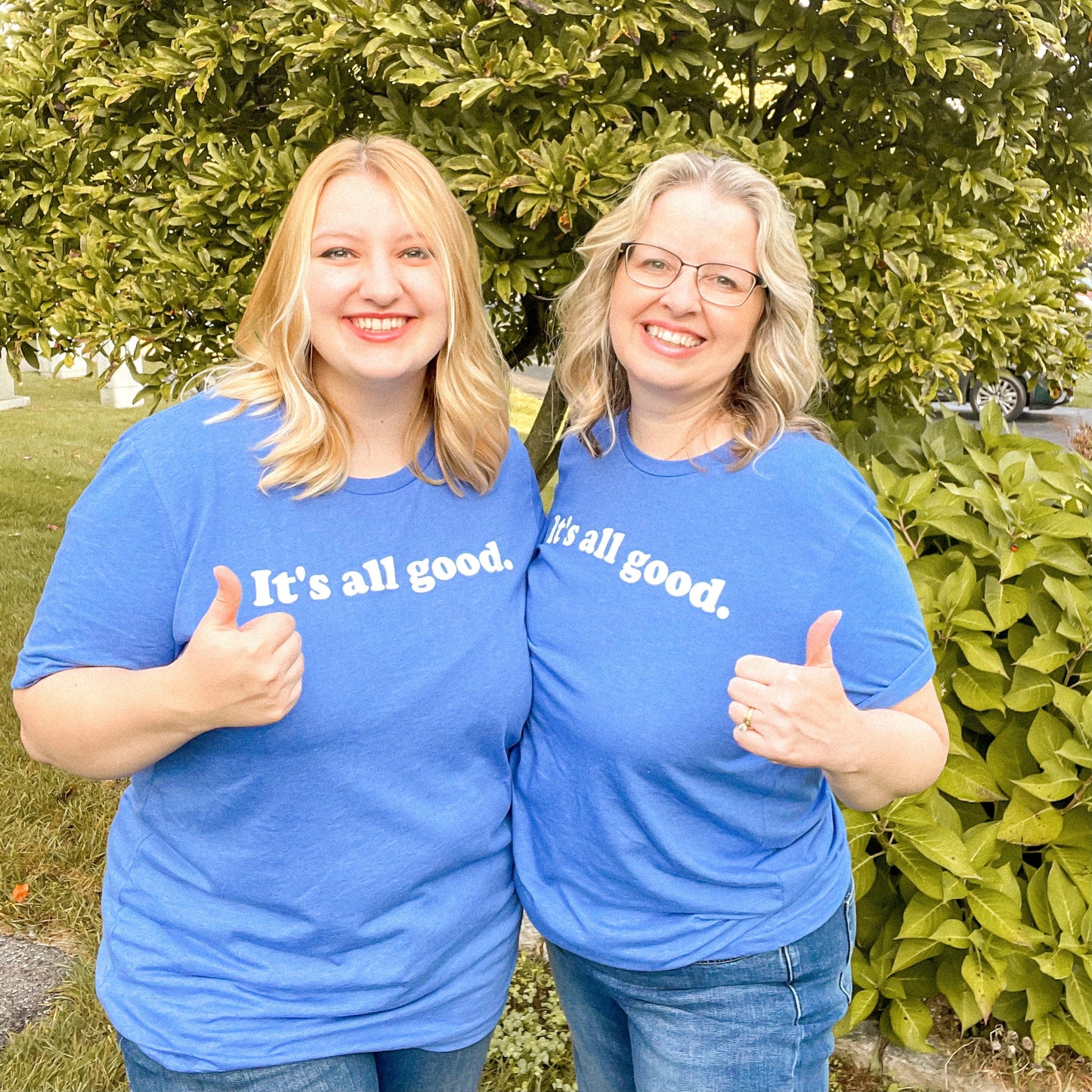 It's All Good Tee - Blue (M)