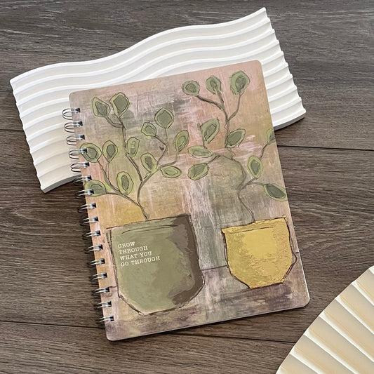 Grow Through What You Go Through Journal Notebook