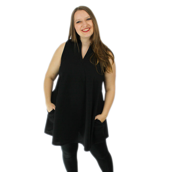 The Samantha - Black, Burgundy & Plum (M-3X)
