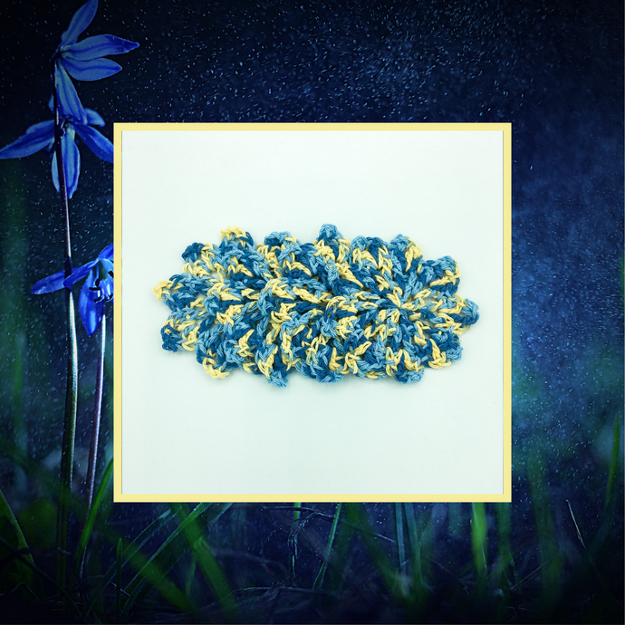 Crocheted Coaster Set - Bluebell
