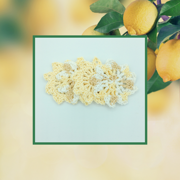 Crocheted Coaster Set - Lemonade