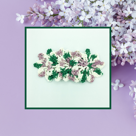 Crocheted Coaster Set - Lilac