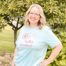 Load image into Gallery viewer, Scatter Kindness Tee - Sky Blue