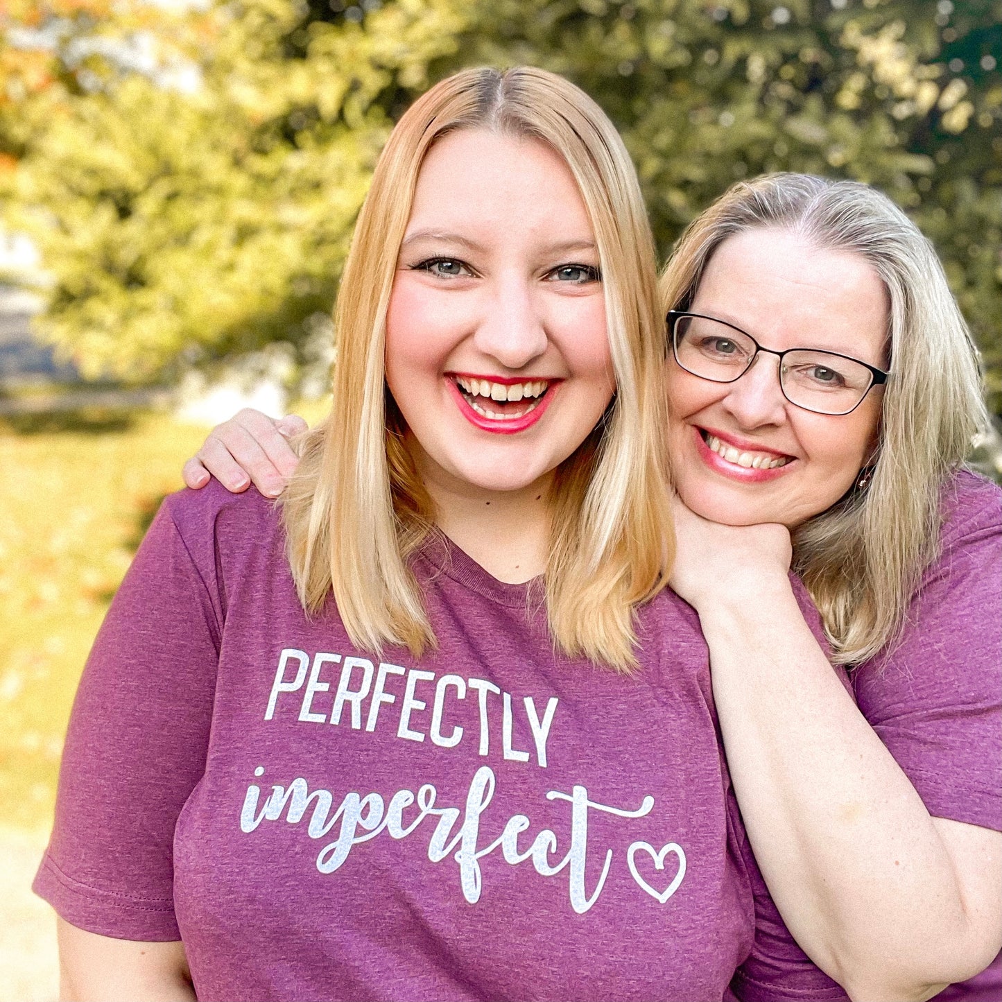 Perfectly Imperfect Tee - Burgundy