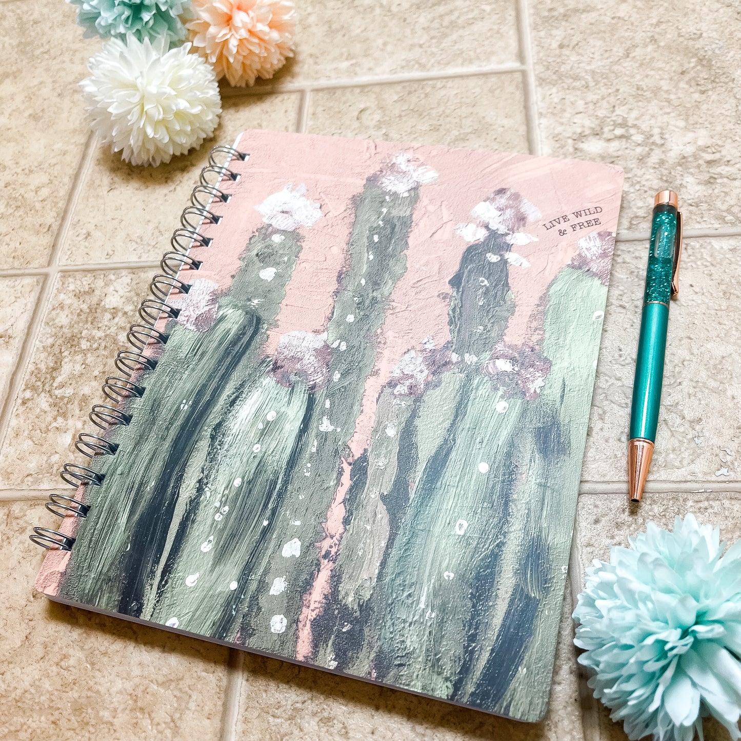 Live Wild and Free Journal Notebook