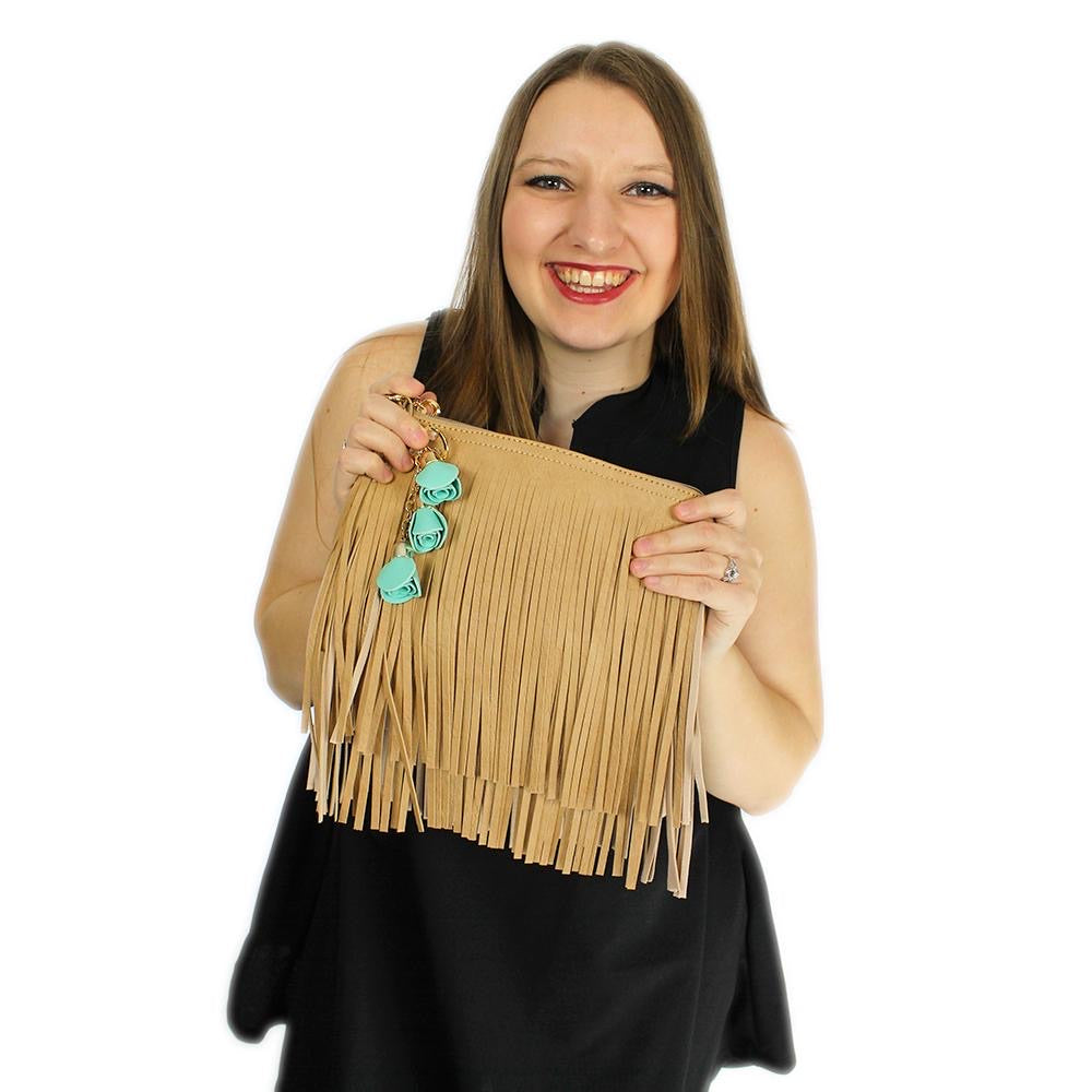 Trendy Fringed Crossbody Bag - 6 Colors